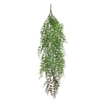 GloboStar® Artificial Garden HANGING ADIANTUM 20838 Τεχνητό Διακοσμητικό Κρεμαστό Κλαδί Αδίαντο Μ20 x Π6 x Υ90cm