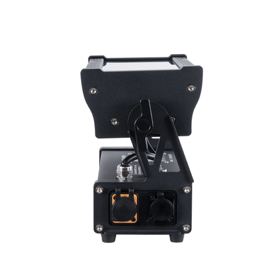 GloboStar® 51198 CYRUS Επαγγελματική Κεφαλή PAR DMX512 180W AC 220V-240V 6in1 - SPOT 25° OSRAM LED Αδιάβροχη IP65 RGBW+UV - Μαύρο - Μ30 x Π14 x Υ19cm - 2 Χρόνια Εγγύηση