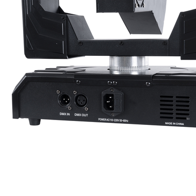 GloboStar® HADES 51199 Επαγγελματική Κινούμενη Ρομποτική Μπάρα Super LASER BEAM Light 150W - 6 x 1W Laser - 300mW RED/638nm - 100mW GREEN/531nm - 600mW BLUE/442nm - AC 220V-240V IP20 3in1 RGB DMX512 - Μ36 x Π25 x Υ46cm - 2 Χρόνια Εγγύηση