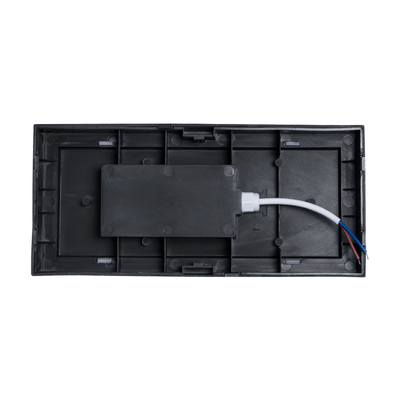 GLOBOSTAR® HORIZON 60691 Φωτιστικό Τοίχου - Απλίκα Εσωτερικού/Εξωτερικού Χώρου LED 15W 1575lm 120° AC175-265V Αδιάβροχο IP65 - Πλαστικό Σώμα - Φυσικό λευκό 4500K - Μ23.5 x Π11 x Υ10cm - Λευκό - Bridgelux Chip - 3 Χρόνια Εγγύηση