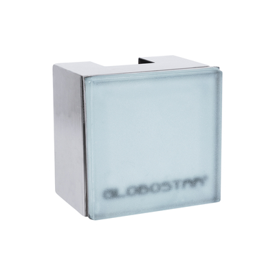 GloboStar® CYBOLITHOS 60948 Χωνευτό Φωτιστικό Σποτ Δαπέδου LED 2W 200lm 120° DC 24V Αδιάβροχο IP68 IK06 Μ10 x Π10 x Υ8cm RGB Dimmable - Tempered Γαλακτερό Γυαλί & Ανοξείδωτο Ατσάλι - Bridgelux Chip - 3 Χρόνια Εγγύηση