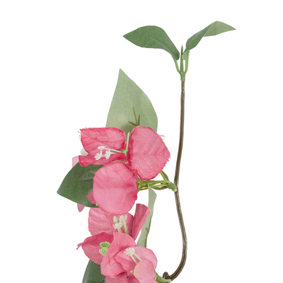 GloboStar® Artificial Garden BOUGANVILLEA BRANCH  20653 Τεχνητό Διακοσμητικό Κλαδί Βουκαμβίλιας Y79cm