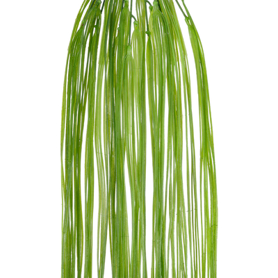 GloboStar® Artificial Garden HANGING GRASS 20814 Τεχνητό Διακοσμητικό Κρεμαστό Φυτό Grass Μ18 x Π4 x Υ81cm