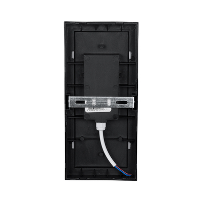 GLOBOSTAR® LOFT 60758 Φωτιστικό Τοίχου - Απλίκα Εσωτερικού/Εξωτερικού Χώρου LED 18W 1890lm 120° AC175-265V Αδιάβροχο IP65 - Πλαστικό Σώμα - Φυσικό λευκό 4500K - Μ24.5 x Π11 x Υ9.5cm - Μαύρο - Bridgelux Chip - 3 Χρόνια Εγγύηση