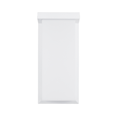 GLOBOSTAR® LOFT 60760 Φωτιστικό Τοίχου - Απλίκα Εσωτερικού/Εξωτερικού Χώρου LED 18W 1890lm 120° AC175-265V Αδιάβροχο IP65 - Πλαστικό Σώμα - Φυσικό λευκό 4500K - Μ24.5 x Π11 x Υ9.5cm - Λευκό - Bridgelux Chip - 3 Χρόνια Εγγύηση