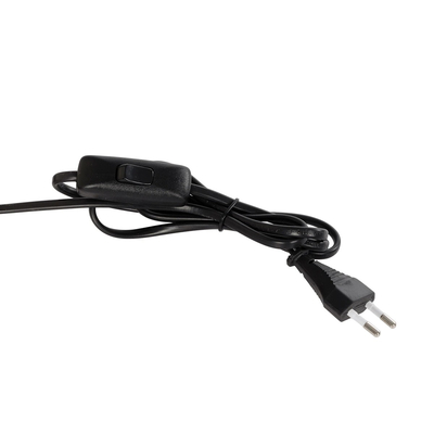 GloboStar® CYLINDER 203-0183 Μοντέρνο Επιτραπέζιο Φωτιστικό Μονόφωτο 1 x E27 IP20 Μαύρη Βάση με Λευκό Υφασμα - Μ14 x Π14 x Υ21cm