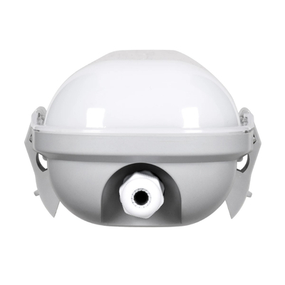 GLOBOSTAR® EMERGANO 60180 120cm Γραμμικό Βιομηχανικό Φωτιστικό Tri-Proof Τεχνολογίας Emergency με Ενσωματωμένη Μπαταρία Li-Ion 3.7V 5000mAH & Αυτονομία 3 Ώρες LED 48W 5760lm 120° AC 220-240V Αδιάβροχο IP65 Ψυχρό Λευκό 6000K - LUMILEDs SMD Chip & TÜV SÜD Driver - Γκρι με Γαλακτερό Κάλυμμα Πλαστικό PC - Μ120 x Π10.5 x Υ8cm - 5 Χρόνια Εγγύση