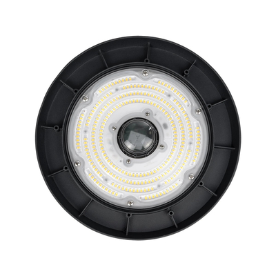 GLOBOSTAR® INDUSTRY 61705 Βιομηχανικό Φωτιστικό Καμπάνα High Bay UFO Τεχνολογίας Smart Group Linkable Control System 2.4Ghz με Αισθητήρα Κίνησης Microwave LED 150W 22500lm SDCM