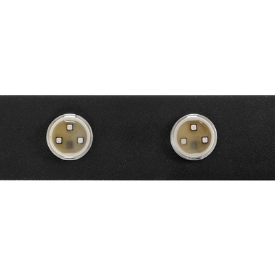 GloboStar® 90830 4 x Digital Pixel Addressable Facade Aluminum Bars - 4 x Ψηφιακές Μπάρες Αλουμινίου Πρόσοψης Κτιρίων LED SMD 3535 45W 60LED 60PIXEL SPI/TTL Protocol IC UCS512B 2700lm 120° DC 12V IP67 RGB - Μαύρο Σώμα - Μ400 x Π4.5 x Υ3.6cm - 4 Μπάρες