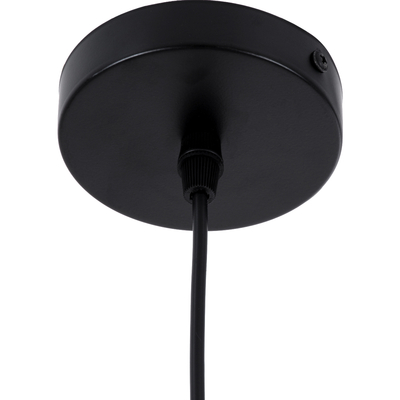 GloboStar® SHANGHAI 01025 Μοντέρνο Κρεμαστό Φωτιστικό Καμπάνα Σετ Τρίφωτο 3 x E27 IP20 Μαύρο & Χρυσό Μέταλλο - Μ79.5 x Π79.5 x Υ38cm