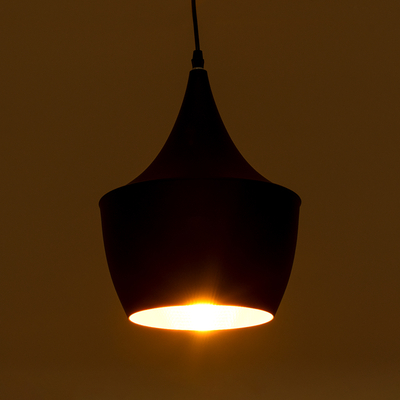 GloboStar® SHANGHAI 01025 Μοντέρνο Κρεμαστό Φωτιστικό Καμπάνα Σετ Τρίφωτο 3 x E27 IP20 Μαύρο & Χρυσό Μέταλλο - Μ79.5 x Π79.5 x Υ38cm