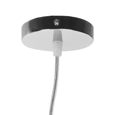 GloboStar® OCEANA 01361 Boho Κρεμαστό Φωτιστικό Μπάλα Μονόφωτο 1 x E27 IP20 Μπεζ & Χρυσό Σχοινί - Μ60 x Π60 x Υ60cm