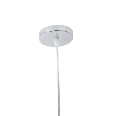 GloboStar® RINA 01306 Μοντέρνο Κρεμαστό Φωτιστικό Μπάλα Μονόφωτο 1 x G9 IP20 Γαλάζιο Γυαλί - Μ20 x Π20 x Υ20cm