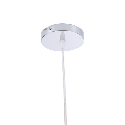 GloboStar® OCEANA 01354 Boho Κρεμαστό Φωτιστικό Μπάλα Μονόφωτο 1 x E27 IP20 Καφέ Σχοίνι - Μ20 x Π20 x Υ20cm