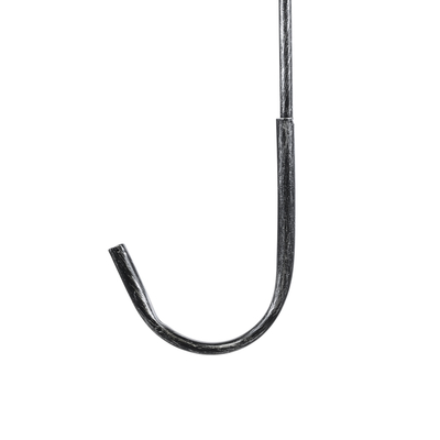 GloboStar® UMBRELLA 01407 Vintage Κρεμαστό Φωτιστικό Φιγούρα Πολύφωτο 5 x E27 IP20 Ασημί Μέταλλο - Μ60 x Π60 x Y65cm