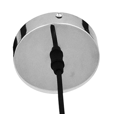 GloboStar® DIXAR 01463 Μοντέρνο Κρεμαστό Φωτιστικό Μπάλα Μονόφωτο 1 x E27 IP20 Μπλε Γυαλί - Μ28 x Π28 x Υ40cm