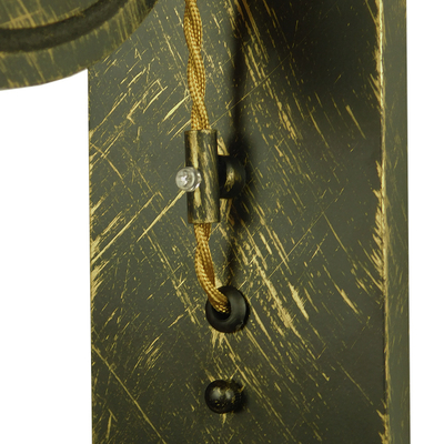 GloboStar® RYDON 01659 Vintage Επιτοίχιο Φωτιστικό Απλίκα Μονόφωτο 1 x E27 IP20 Μπρούτζινο Μέταλλο - Μ15 x Π24 x Y70cm