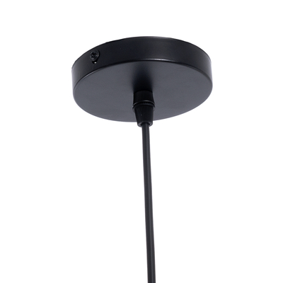 GloboStar® JAVER 00935 Vintage Κρεμαστό Φωτιστικό Καμπάνα Μονόφωτο 1 x E27 IP20 Διάφανο Γυαλί με Χάλκινο Μέταλλο - Μ19 x Π19 x Υ25cm