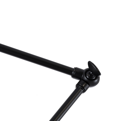 GloboStar® LOTUS 00938 Μοντέρνο Φωτιστικό Οροφής Καμπάνα Μονόφωτο 1 x E27 IP20 Κόκκινο, Μαύρο & Λευκό Μέταλλο - Μ30 x Π30 x Υ21cm