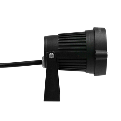 GloboStar® 75582 Προβολάκι Κήπου Καρφωτό - Δαπέδου Bridgelux COB LED 10W 1150lm 35° DC 12-24V Αδιάβροχο IP67 Φυσικό Λευκό 4500K Dimmable