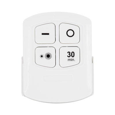 GloboStar® 79044 Φωτιστικά Νυκτός Μπαταρίας LED COB 6W 600lm με Timer & Ασύρματο Χειριστήριο RF - ΣΕΤ 3 Τεμαχίων Ψυχρό Λευκό 6000K