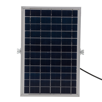 GloboStar® HERMES 71554 Αυτόνομος Ηλιακός Προβολέας LED SMD 25W 2000lm με Ενσωματωμένη Μπαταρία 3000mAh - Φωτοβολταϊκό Πάνελ με Αισθητήρα Ημέρας-Νύχτας και Ασύρματο Χειριστήριο RF 2.4Ghz Αδιάβροχος IP66 Ψυχρό Λευκό 6000K - 3 Χρόνια Εγγύηση