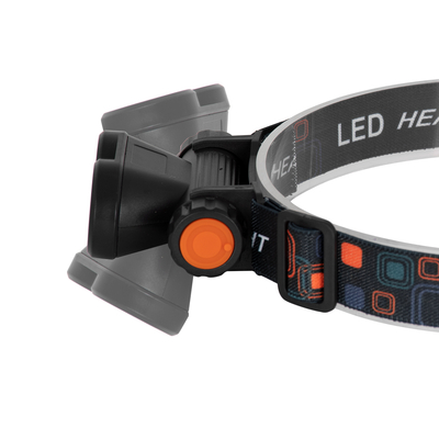 GloboStar® 79065 Φακός Κεφαλής Επαναφορτιζόμενος LED CREE XML2-T6 Chip 25 Watt 2500lm με 1 x 18650 Μπαταρία 3400mAh Θερμό Λευκό 3000K & Ψυχρό Λευκό 6000K