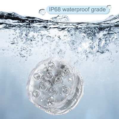 GloboStar® 79626 Υποβρύχια Διακοσμητική Φωτιζόμενη Βάση LED 5W για Μπουκάλια - Ποτήρια - Βάζα - Ναργιλέ Μπαταρίας με Ασύρματο Χειριστήριο IR Αδιάβροχη IP68 Πολύχρωμη RGB Dimmable