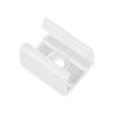 GloboStar® 70622 Πλαστική Βάση Στήριξης PVC για όλες τις OVALE 120° Degree Neon Flex LED DC 24V & DC 230V