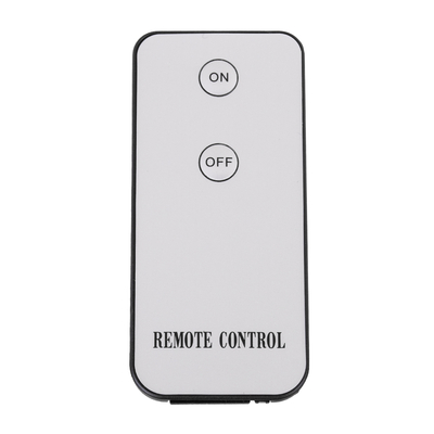 GloboStar® 79551 ΣΕΤ 3 Διακοσμητικών Realistic Κεριών με LED - Μπαταρίας & Ασύρματο Χειριστήριο IR Ψυχρό Λευκό 6000K