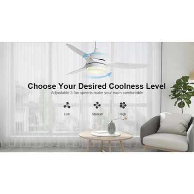 GloboStar® 80012 SONOFF iFan03-R2 - Wi-Fi Smart Switch Ceiling Fan & Light Controller