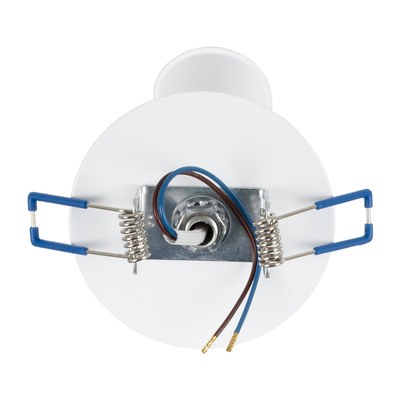 GloboStar® SARA 00848 Μοντέρνο Φωτιστικό Οροφής Σποτ Μονόφωτο 1 x E27 IP20 Λευκό Μέταλλο - Μ8 x Π8 x Υ8.5cm