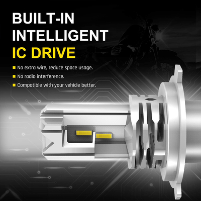 GloboStar® 81665 H4 Extreme Line KIT Βασικού Φωτισμού Αυτοκινήτου & Μοτοσυκλέτας 3rd Generation Can-Bus Extreme Series LED CREE CXB COB 60W 6400lm DC 9-32V Αδιάβροχο IP67 Ψυχρό Λευκό 6000K