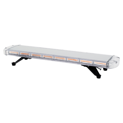 GloboStar® 85189 PRO Series Φάρος Σήμανσης Οχήματος Οδικής Βοήθείας για Αυτοκίνητα & Φορτηγά 6 Προγραμμάτων Φωτισμού STROBE LED COB 180W DC 10-30V Αδιάβροχος IP66 Πορτοκαλί