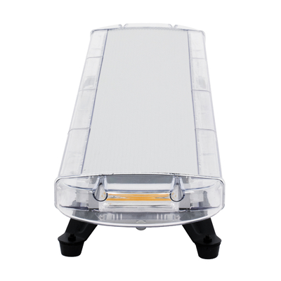 GloboStar® 85189 PRO Series Φάρος Σήμανσης Οχήματος Οδικής Βοήθείας για Αυτοκίνητα & Φορτηγά 6 Προγραμμάτων Φωτισμού STROBE LED COB 180W DC 10-30V Αδιάβροχος IP66 Πορτοκαλί