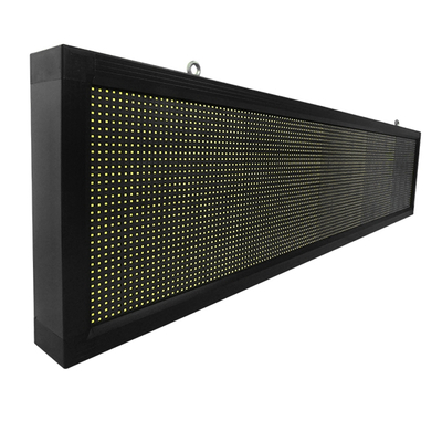 GloboStar® DISPLAY 90280 Κυλιόμενη Ψηφιακή Επιγραφή 160x32cm P10 Μονής Όψης LED AC 220-240V Αδιάβροχο IP65 Ψυχρό Λευκό 6000K - WiFi Control μέσω FK APP - Αισθητήρας Θερμοκρασίας & Υγρασίας - Μ168 x Π9 x Υ40cm - 2 Χρόνια Εγγύηση