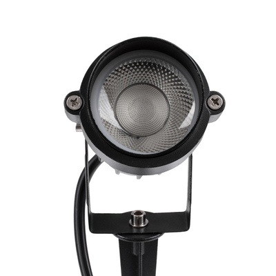 GloboStar® 85814 Προβολάκι Κήπου Καρφωτό - Δαπέδου COB LED 10W 1000lm 35° AC 230V με Smart App & Ασύρματο Χειριστήριο IR Αδιάβροχο IP66 Πολύχρωμο RGB Dimmable