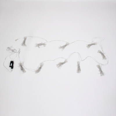 85828 Διακοσμητική Κουρτίνα 3 x 3 Μέτρα με Controller 8 Προγραμμάτων Εναλλαγών Φωτισμού - Επεκτεινόμενη 300 LED 3.6W AC 230V με Διάφανο Καλώδιο & Πρίζα Schuko Αδιάβροχη IP44 Ψυχρό Λευκό 6000K Μ3 x Υ3m