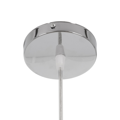 GloboStar® MAYOTTE 00725 Boho Κρεμαστό Φωτιστικό Καμπάνα Μονόφωτο 1 x E27 IP20 Καφέ Ξύλο - Μ40 x Π40 x Υ28cm