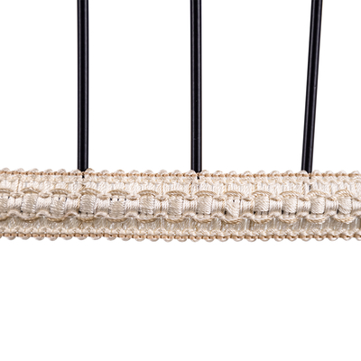 GloboStar® NEVIS 00681 Μοντέρνο Κρεμαστό Φωτιστικό Πλέγμα Μονόφωτο 1 x E27 IP20 Μαύρο Μέταλλο - Μ49 x Π49 x Υ34.5cm