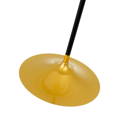 GloboStar® JOLIET 00778 Μοντέρνο Φωτιστικό Οροφής Πλέγμα Δίφωτο 2 x G9 IP20 Μαύρο & Χρυσό Μέταλλο - Μ93 x Π20 x Υ100cm