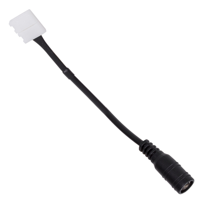 GloboStar® 70740 Ταχυσύνδεσμος Τροφοδοσίας IP20 - Strip To Power Connector 5.5*2.1 για Ένωση 1 x Μονόχρωμη Ταινία LED Πλάτους 10mm