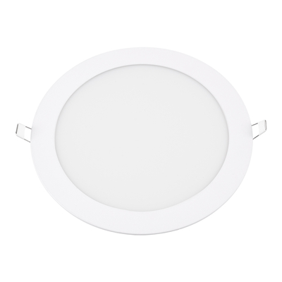GloboStar® 60188 Χωνευτό LED Panel Φ22cm 20W 2180lm 120° AC 220-240V IP20 Φ22.2 x Υ1.9cm Ψυχρό Λευκό 6000K - 3 Years Warranty