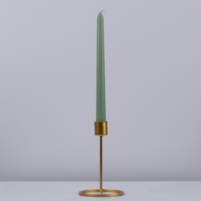 GloboStar® MOUNTAIN-DEW 35206 ΣΕΤ 4 Αρωματικά Κεριά Κηροπηγίου Παραφίνης με Άρωμα Σαπούνι Μασσαλίας Πράσινο Μ2 x Π2 x Υ25cm