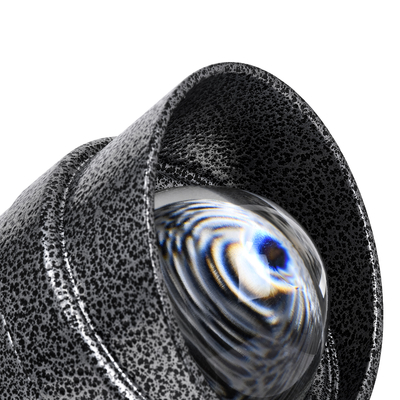 GLOBOSTAR® SPOT-XENIA 90634 Αρχιτεκτονικό Σποτ Φωτισμου LED 16W 1360lm 3° DC 24V Αδιάβροχο IP65 Μπλε Dimmable - Γκρι Ανθρακί - Μ9 x Π9 x Υ12cm - 3 Χρόνια Εγγύηση