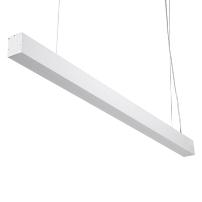 GloboStar® ORION 61031-P Γραμμικό Κρεμαστό Φωτιστικό Linear LED CCT 72W 8600lm 120° AC 220-240V Μ120 x Π5.5 x Υ7cm - Εναλλαγή Φωτισμού μέσω Τηλεχειριστηρίου All In One Ψυχρό 6000k+Φυσικό 4500k+Θερμό 2700k Dimmable - Λευκό - 3 Years Warranty