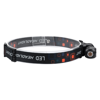 GloboStar® 79040 Φορητός Φακός Κεφαλής Επαναφορτιζόμενος LED Luminus SST20 10W 1000lm 30° Μοιρών με 1 x 16340 Μπαταρία 800mAh USB 2.0 3 Modes Αδιάβροχο IP54 Ψυχρό Λευκό 6000K