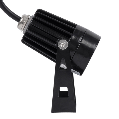 GLOBOSTAR® SPOT-TOLA 90631 Αρχιτεκτονικό Σποτ Φωτισμου LED 1W 110lm 10° DC 24V Αδιάβροχο IP65 Θερμό Λευκό 2700K Dimmable - Γκρι Ανθρακί - Μ5 x Π5 x Υ9cm - 3 Χρόνια Εγγύηση