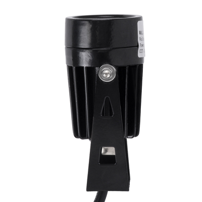 GLOBOSTAR® SPOT-TOLA 90631 Αρχιτεκτονικό Σποτ Φωτισμου LED 1W 110lm 10° DC 24V Αδιάβροχο IP65 Θερμό Λευκό 2700K Dimmable - Γκρι Ανθρακί - Μ5 x Π5 x Υ9cm - 3 Χρόνια Εγγύηση