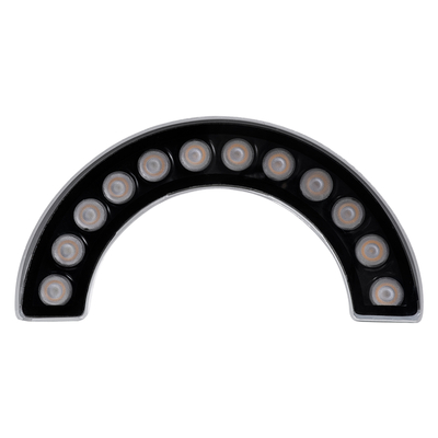 GLOBOSTAR® TREELIGHT-WINA 90681 Κυρτή Μπάρα Φωτισμού Wall Washer για Φυτά - Δέντρα LED 12W 1320lm 30° DC 24V Αδιάβροχο IP65 Θερμό Λευκό 2700K Dimmable - Γκρι Ανθρακί - Μ23.5 x Π7.5 x Υ12cm - 3 Χρόνια Εγγύηση